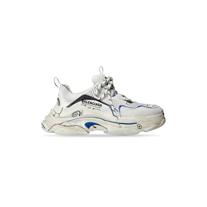 balenciaga zapatos triple s