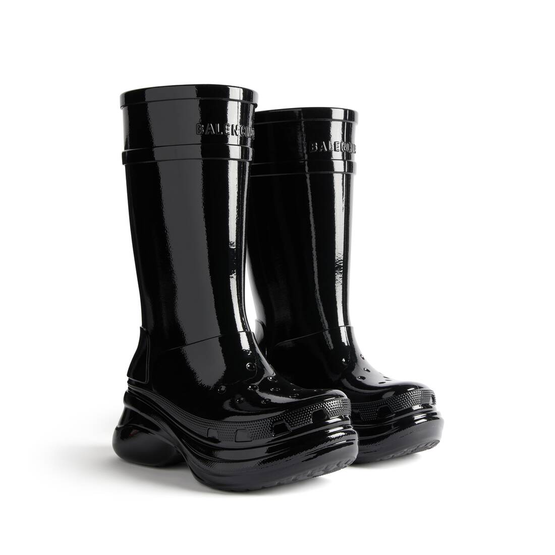 ブラック の ウィメンズ Crocs™ ブーツ | Balenciaga JP