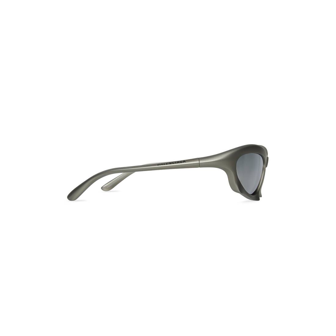 Bat Rectangle Sunglasses in Silver | Balenciaga NL