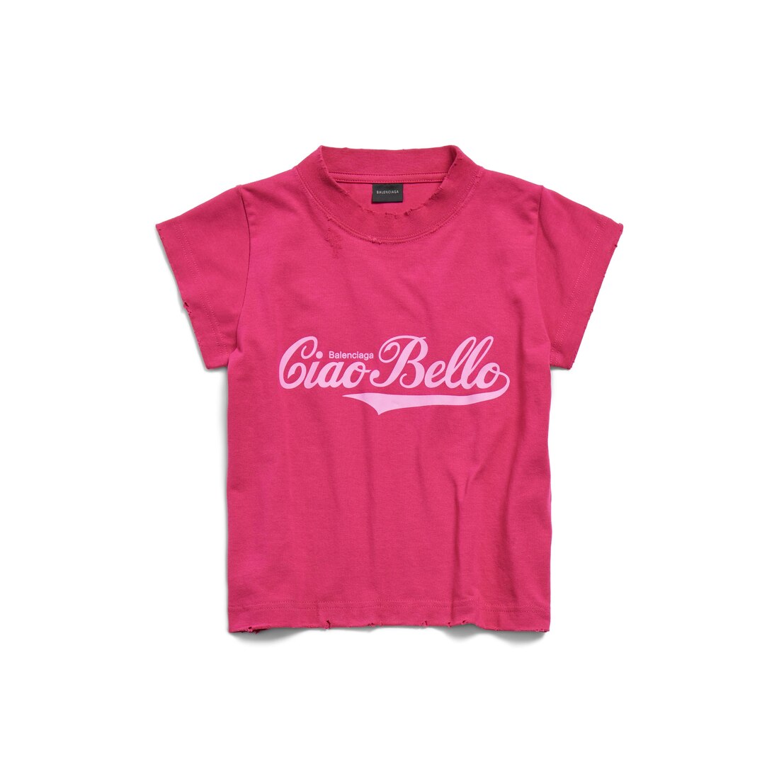 Balenciaga Women s Ciao Bello Shrunk T Shirt