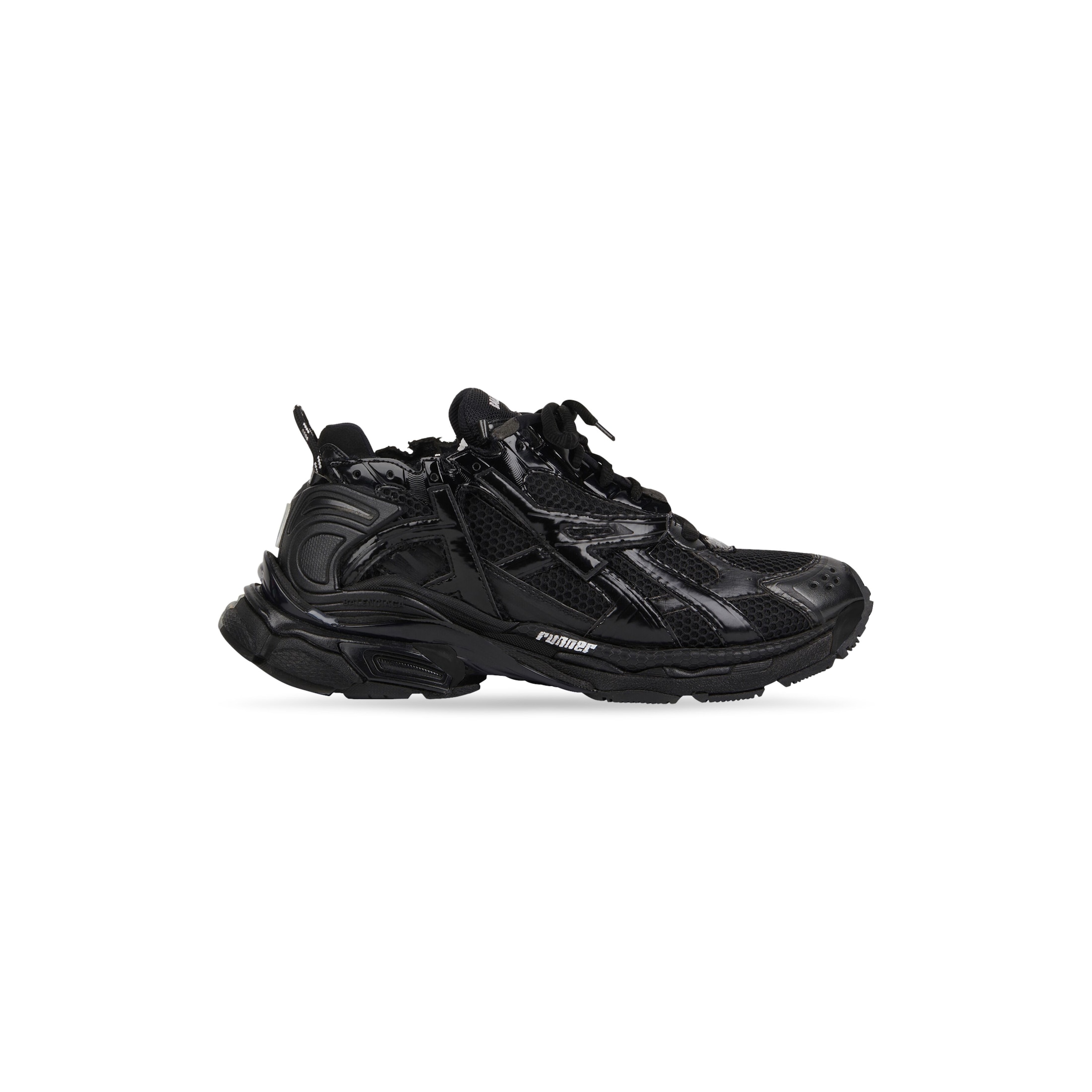 Balenciaga Runner Zapatillas - Negro - Hombre - 44 - Poliéster, Poliuretano