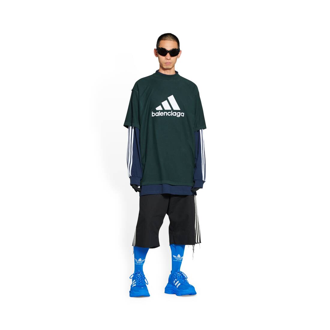 Balenciaga / Adidas Triple S スニーカー のために メンズ で ブルー