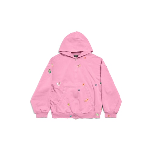 fruity zip-up hoodie regular fit