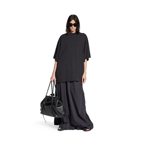 blackletter script oversized t-shirt