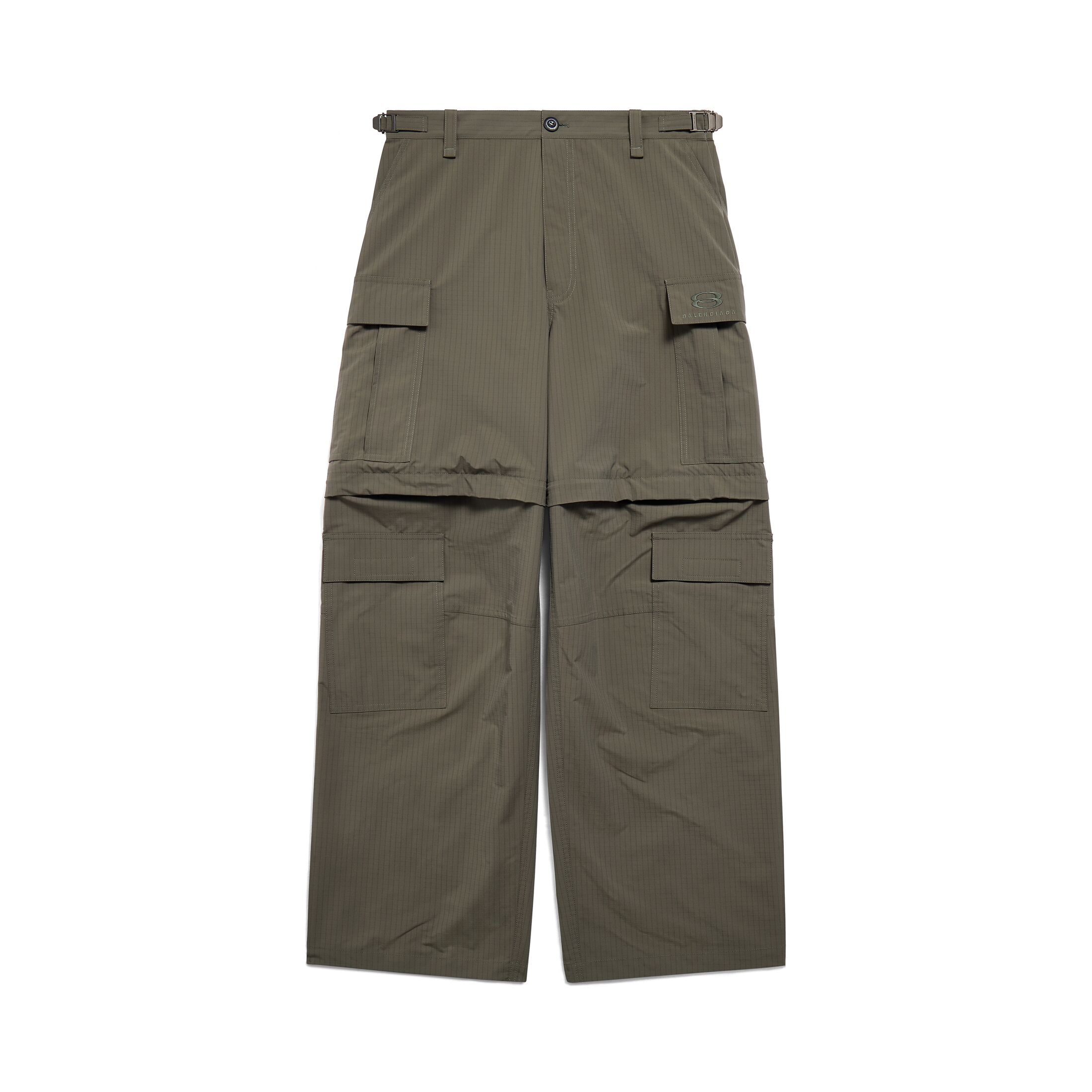 Balenciaga Unity Sports Icon Light Cargo Trousers - Green - Men's - - Polyester