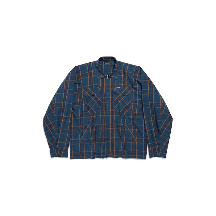 camicia con zip