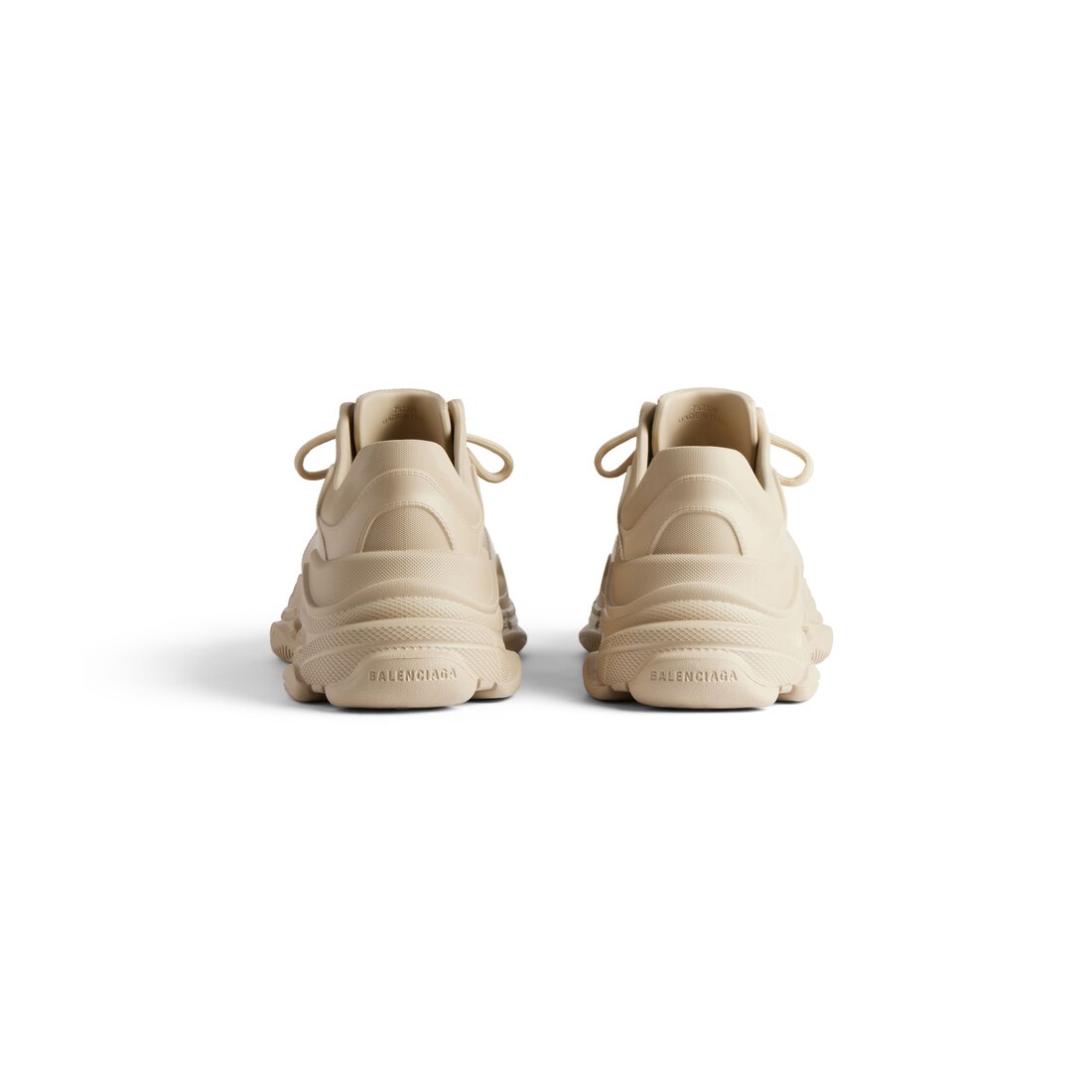 Balenciaga best sale beige trainers