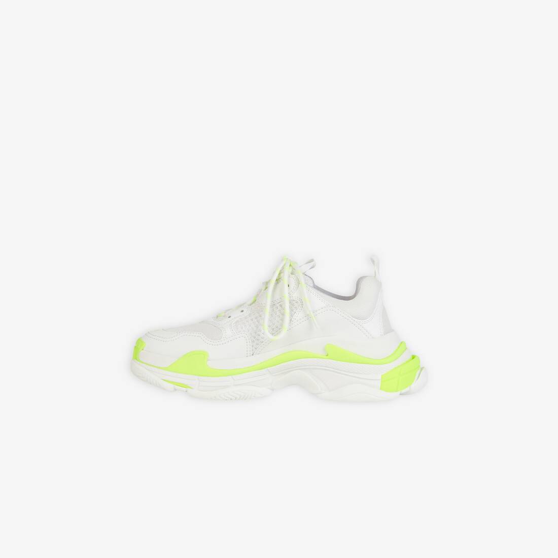 Men's Triple S Sneaker in Neon Yellow/white | Balenciaga Canada EN - Image 5