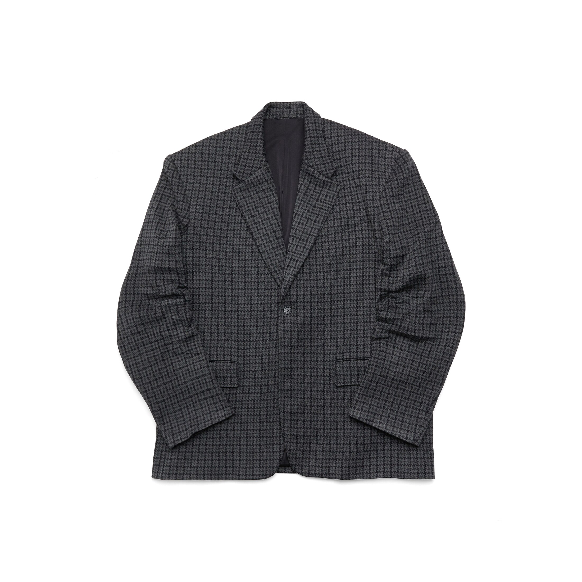 Balenciaga Veste Tailored En Maille - Gris Et Argent - Unisexe - 1 - Coton, Polyester & Polyamide