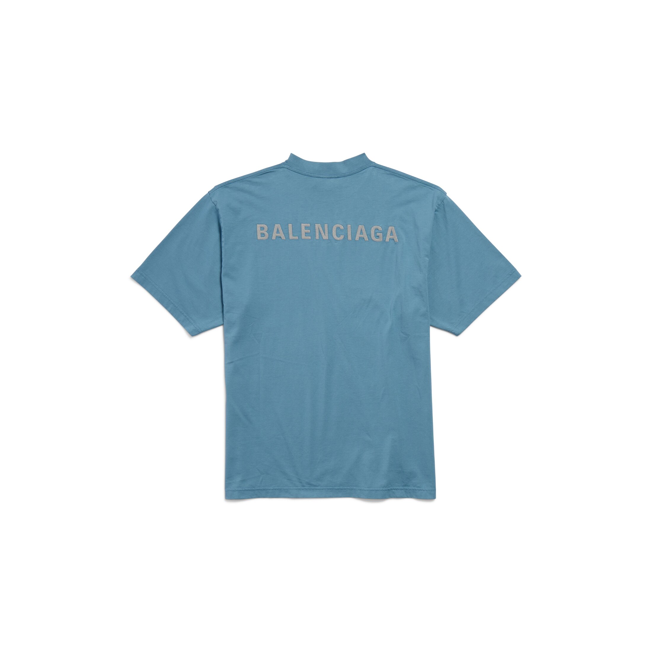 balenciaga back reflective t-shirt medium fit