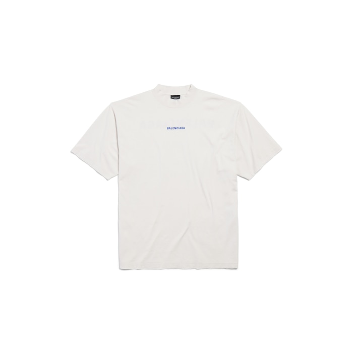 t-shirt balenciaga back fit medium