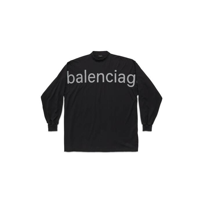 Balenciaga Womens BB Pixel Medium Fit Tshirt Black  SS21  US