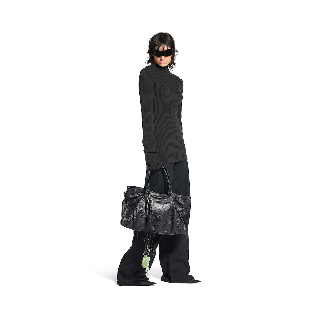 Balenciaga black classic city bag online