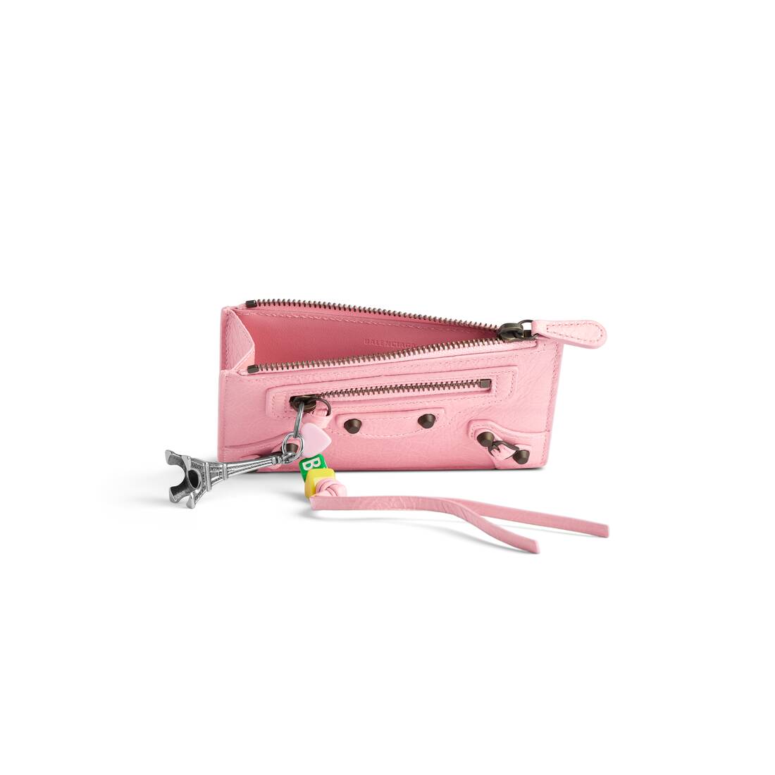 빈티지 핑크의 여성 르 시티 긴 동전과 카드 홀더