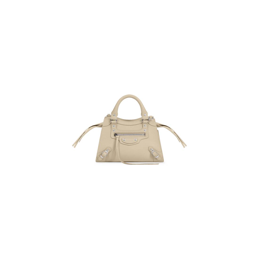 hypothesis wagon Case Women's Neo Classic Mini Handbag in Cream | Balenciaga US