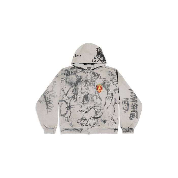 OFF-WHITE OW Face Band Track Top Sweatshirt