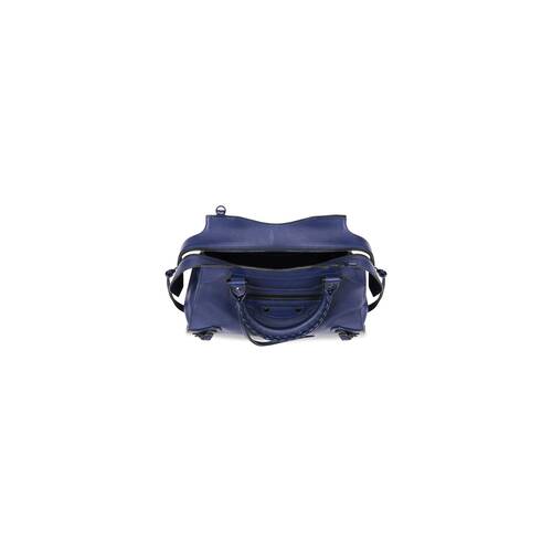 stål Bemyndige Vind Women's Neo Classic Small Handbag in Blue | Balenciaga US