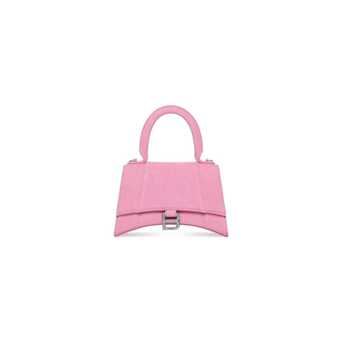 Balenciaga Hourglass Xs Top Handle Pink Bag In Pink  Purple  ModeSens