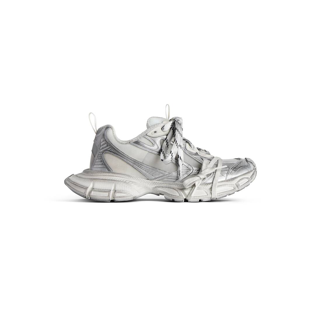 Sneaker 3xl Summer Mesh pour Femme en Blanc argent Balenciaga FR