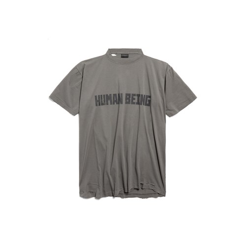 human being shifted t-shirt