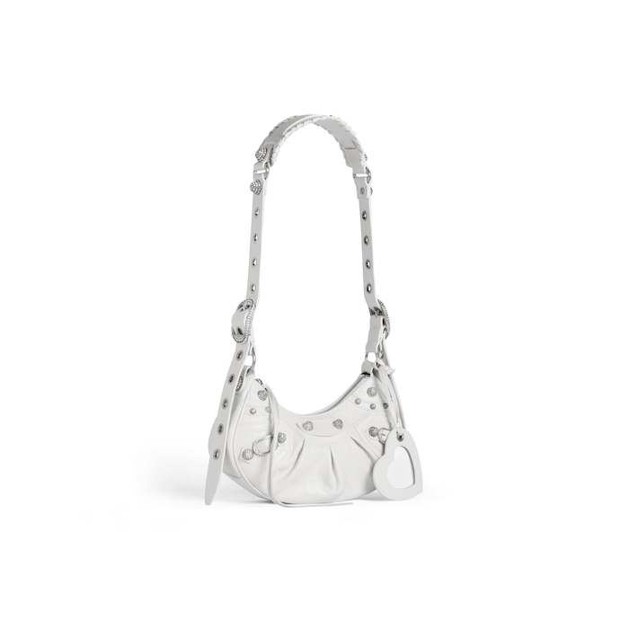le cagole shoulder bag xs with rhinestones