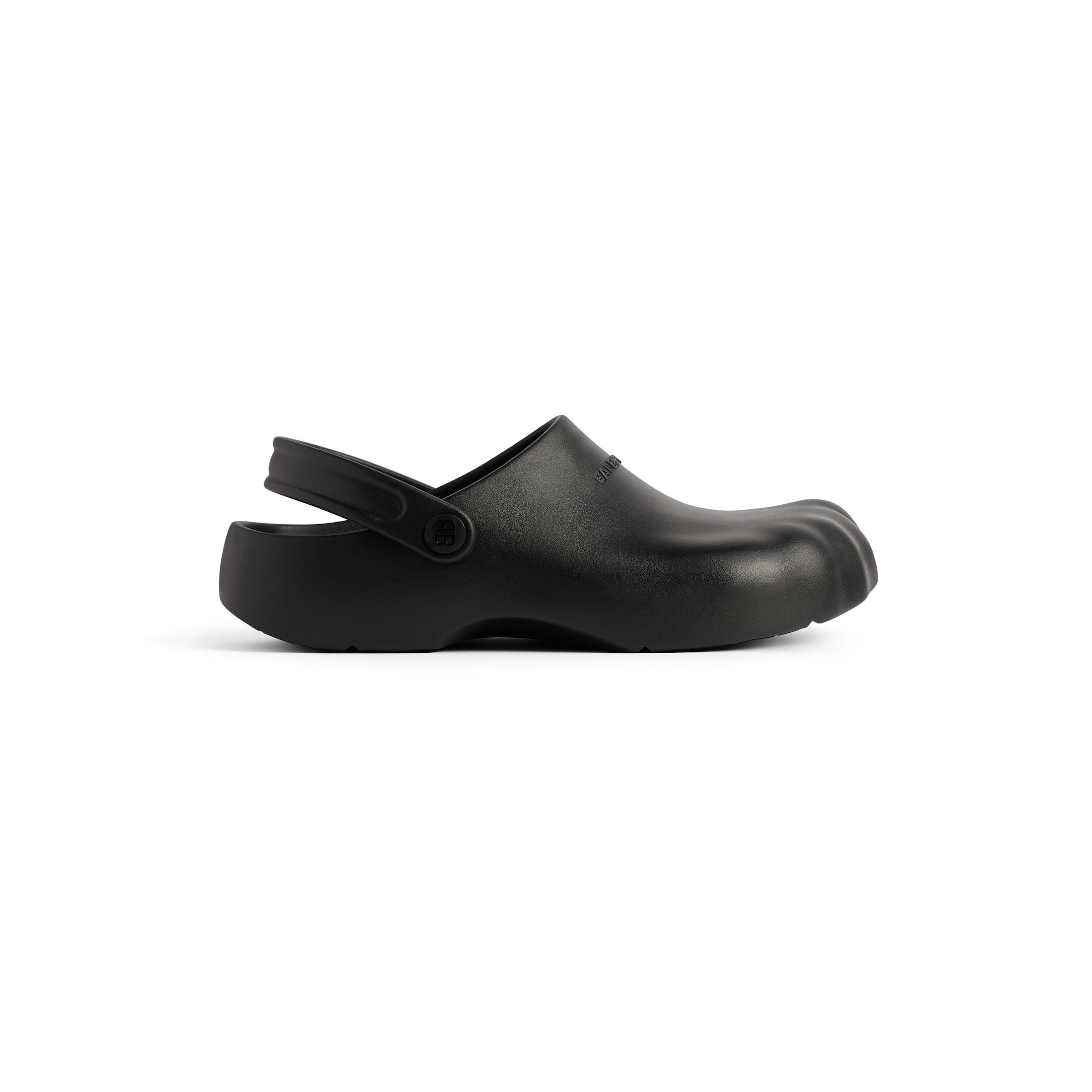 Balenciaga Mule Sunday Molded - Noir - Homme - 46 - Gomme, Eva