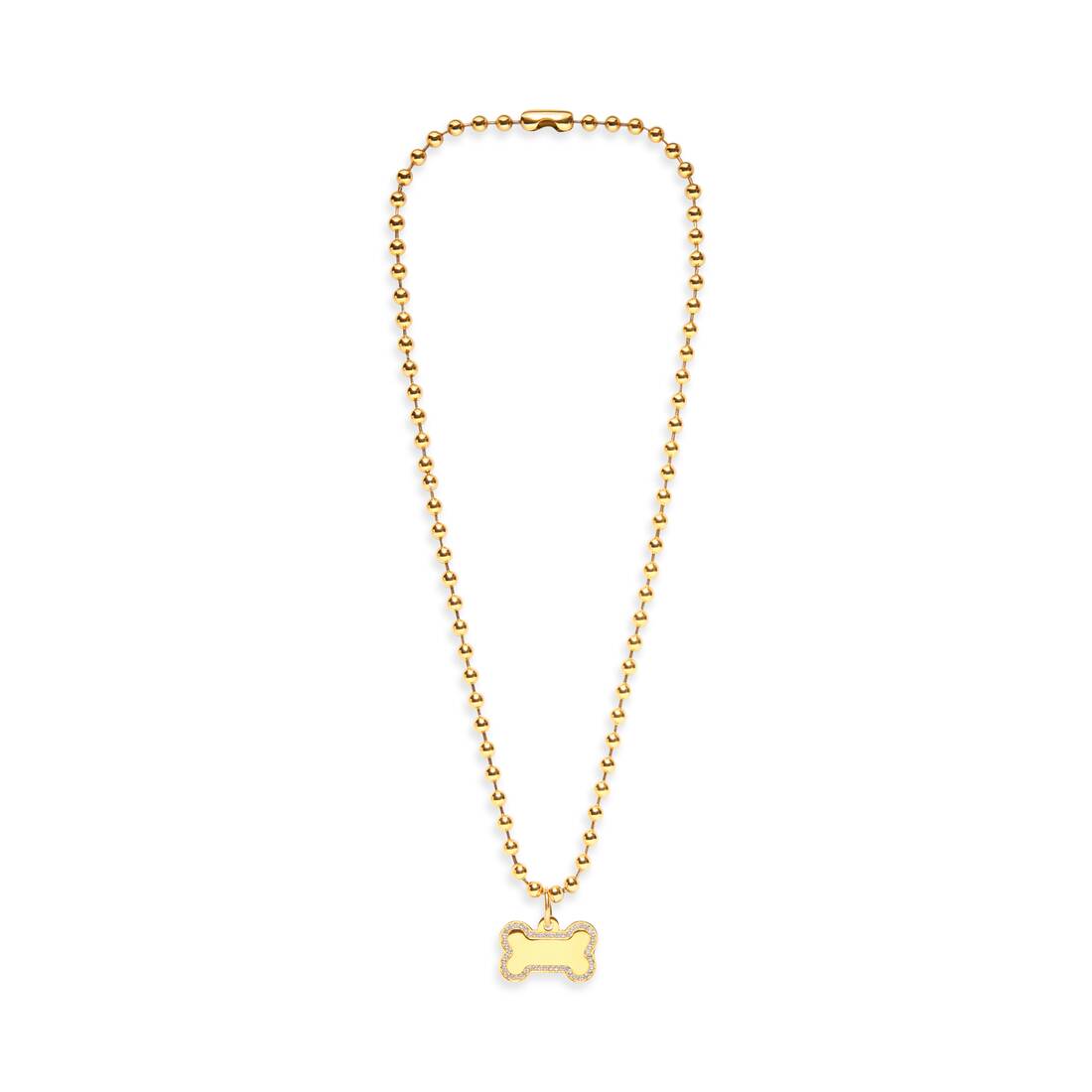 Dog Necklace in Gold | GB