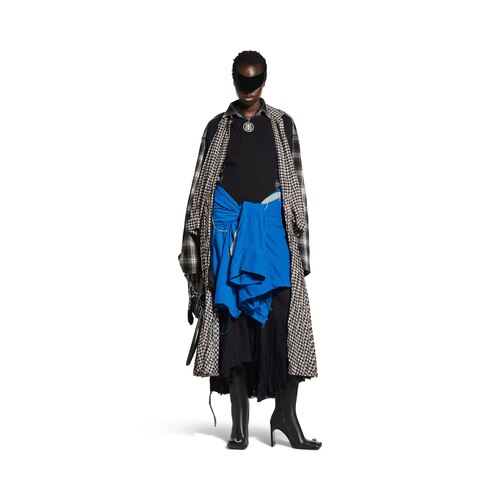 pleated dress stola 