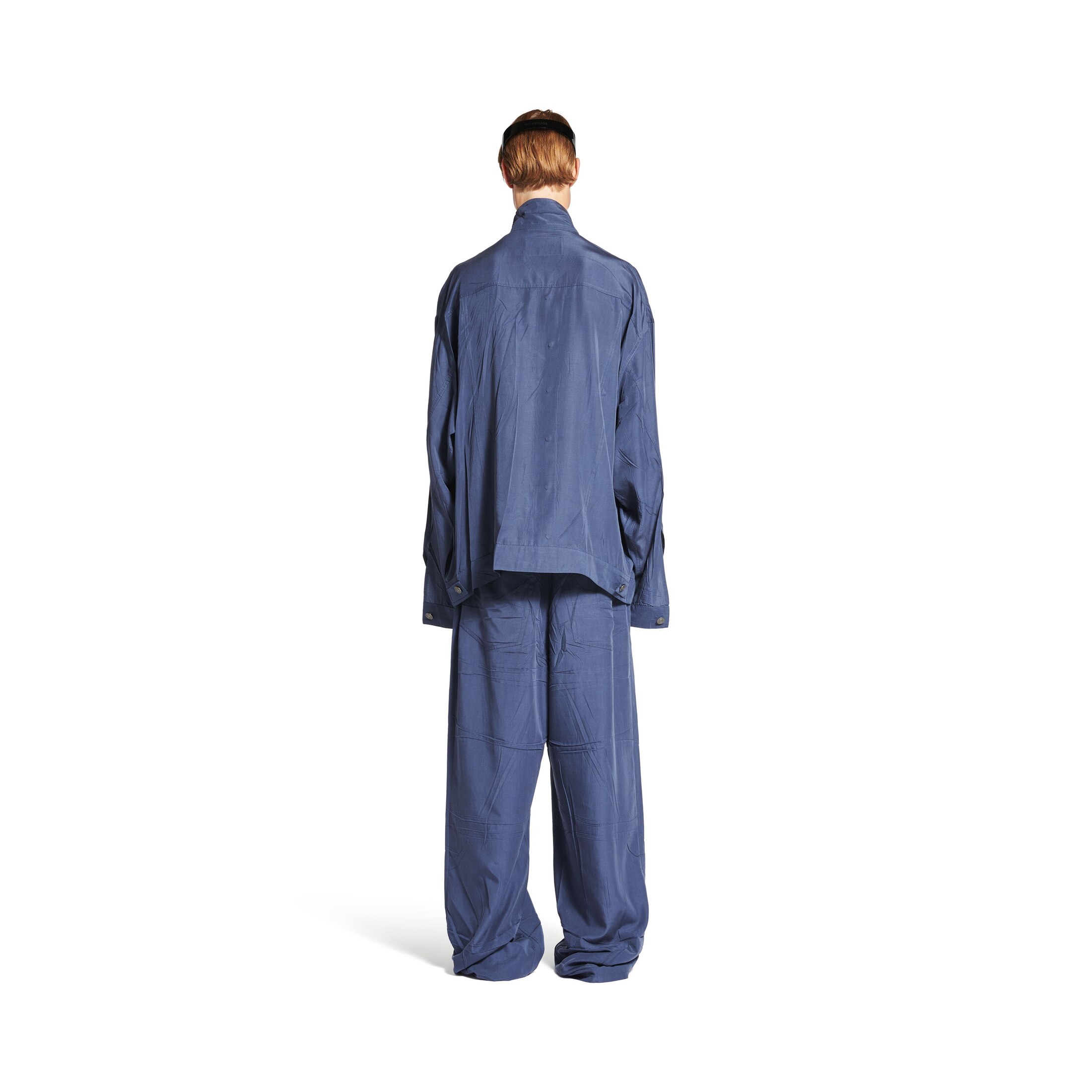 fluid denim jacket