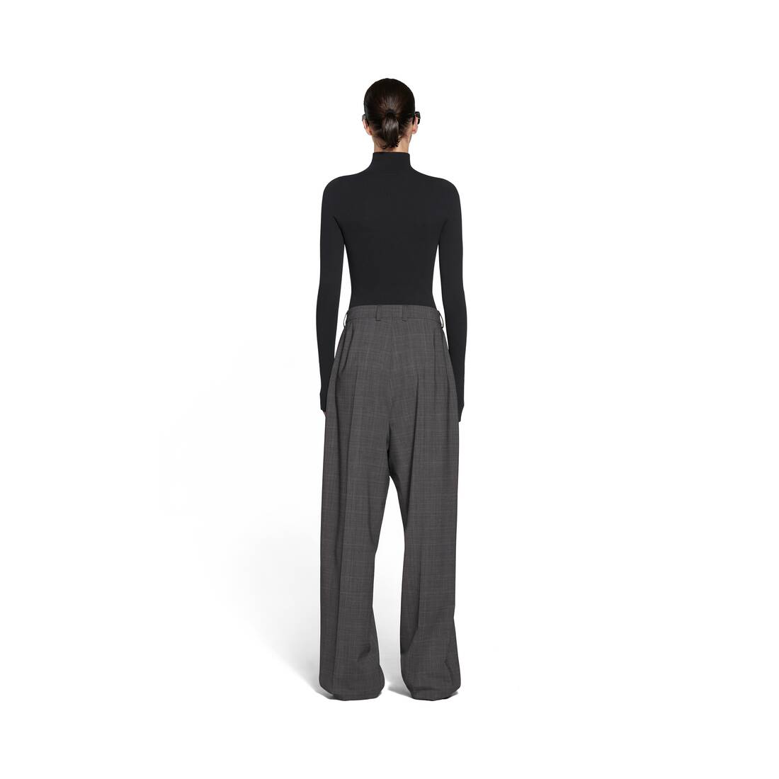 グレー＆シルバー の ウィメンズ Tailored パンツ | Balenciaga JP