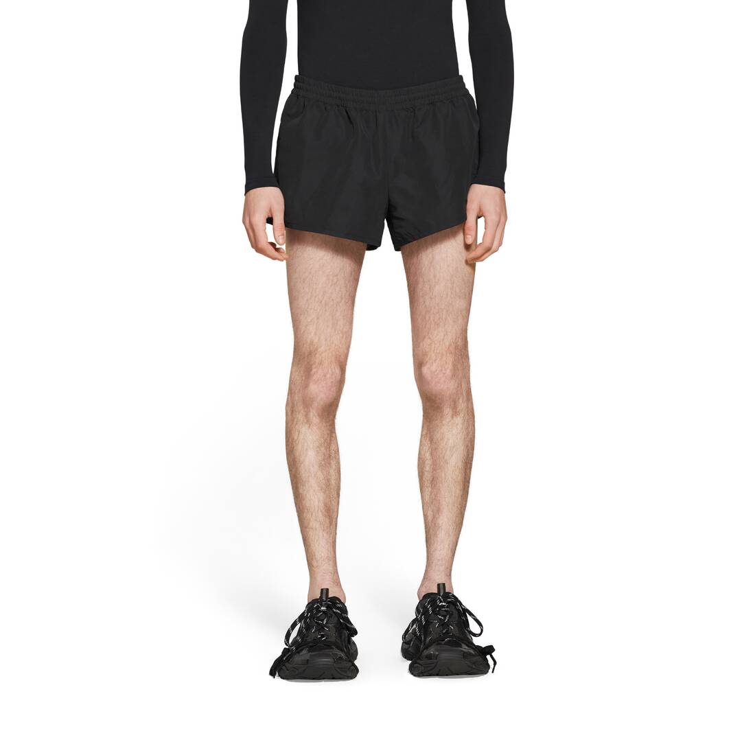 Running Shorts in Black | Balenciaga US