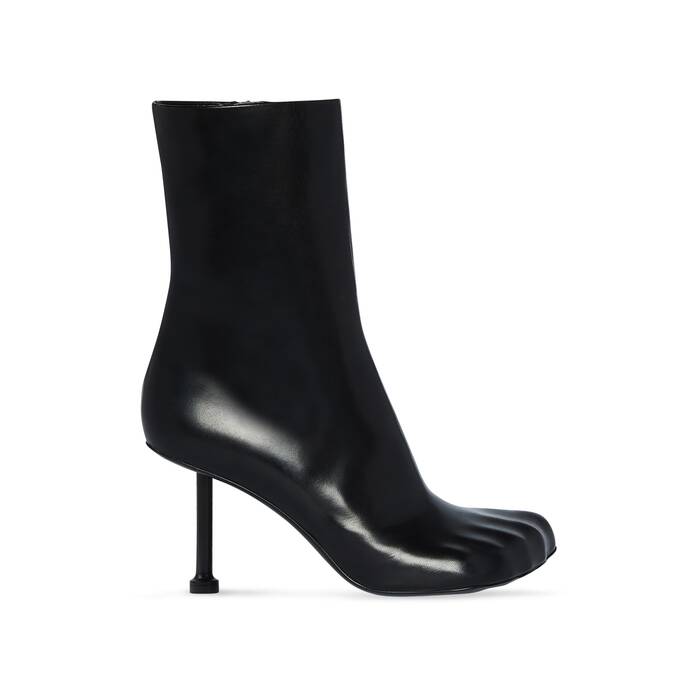 Balenciaga  Shoes  Leather Balenciaga Semipointed Wedge Boots  Poshmark