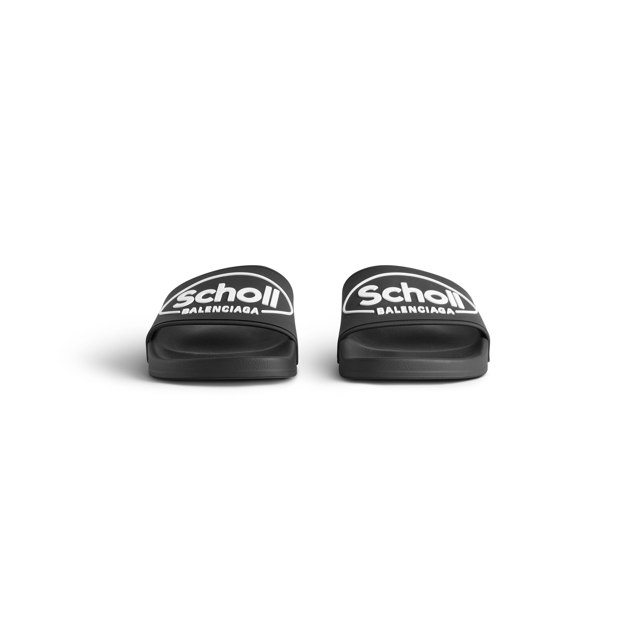 balenciaga i scholl pool slide sandal