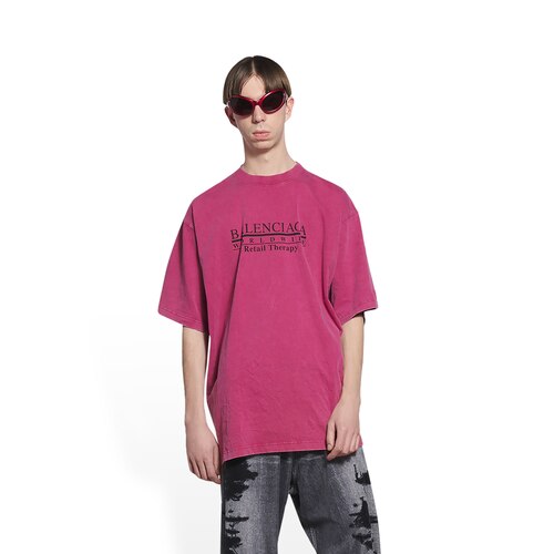 balenciaga red tee