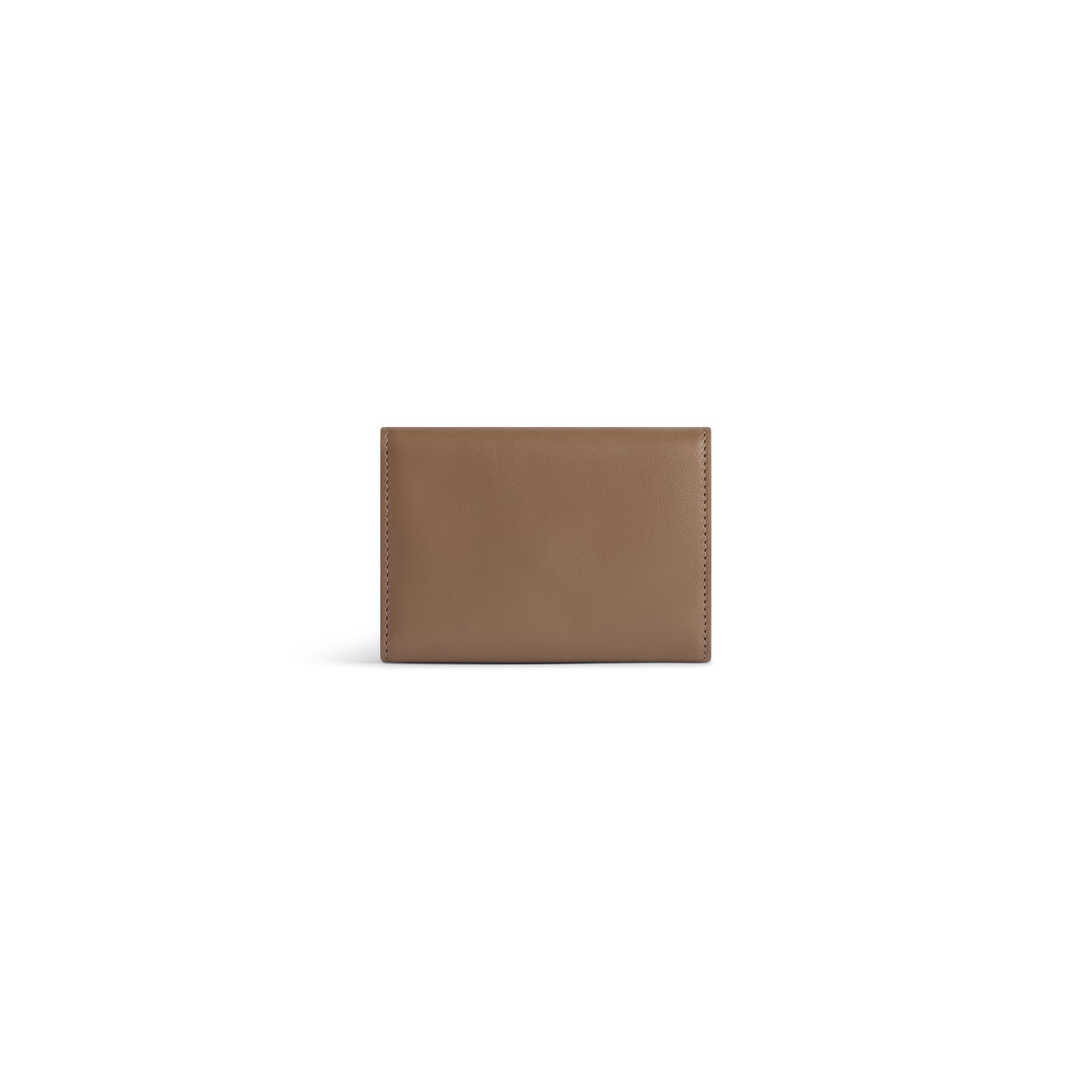 Women's Envelope Mini Wallet in Light Brown Balenciaga US
