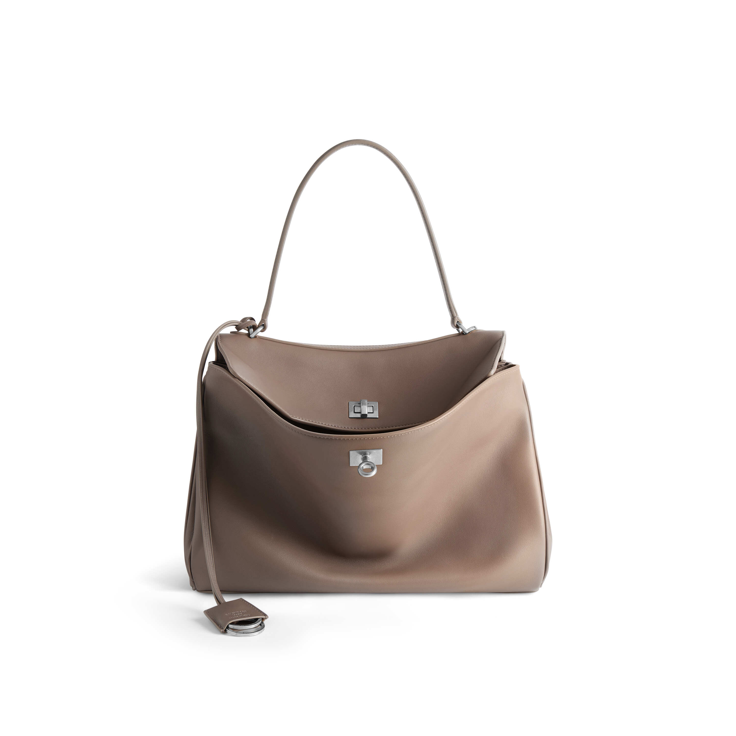 Women's Rodeo Handbag Medium in Taupe | Balenciaga US