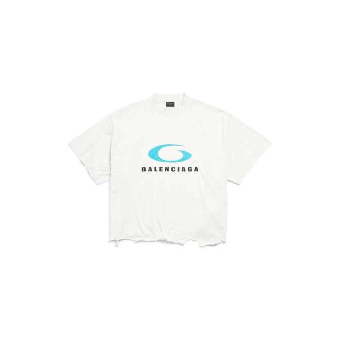 loop sports icon cropped t-shirt