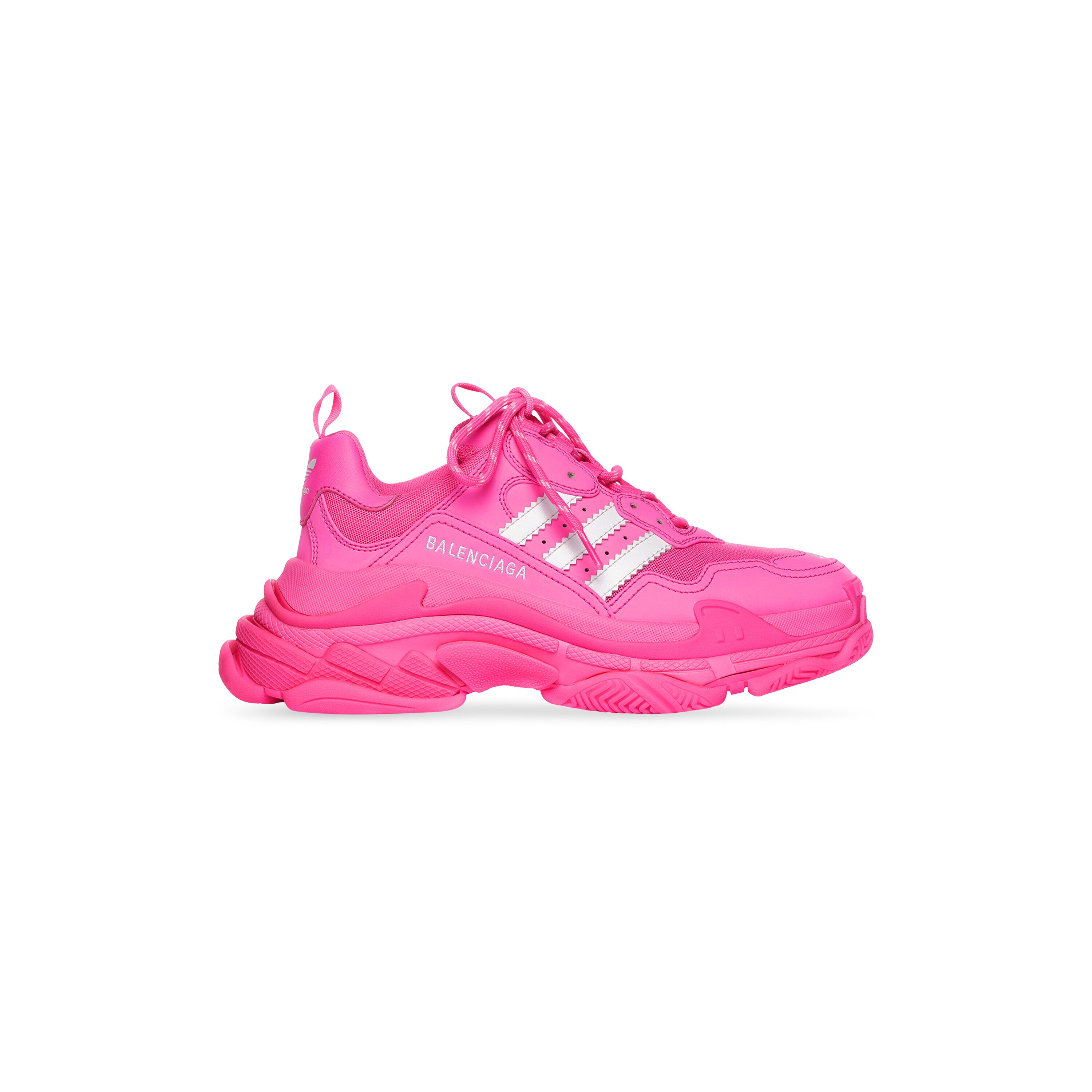 Women's Balenciaga / Adidas Triple Sneaker in Neon Pink | Balenciaga US