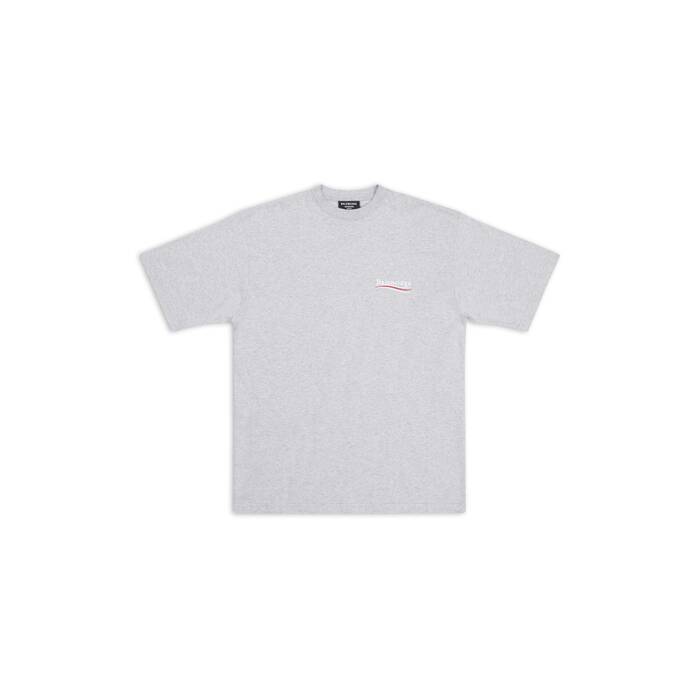 Buy Balenciaga men slime logo tshirt in white for 495 online on SV77  612965TLVF19014