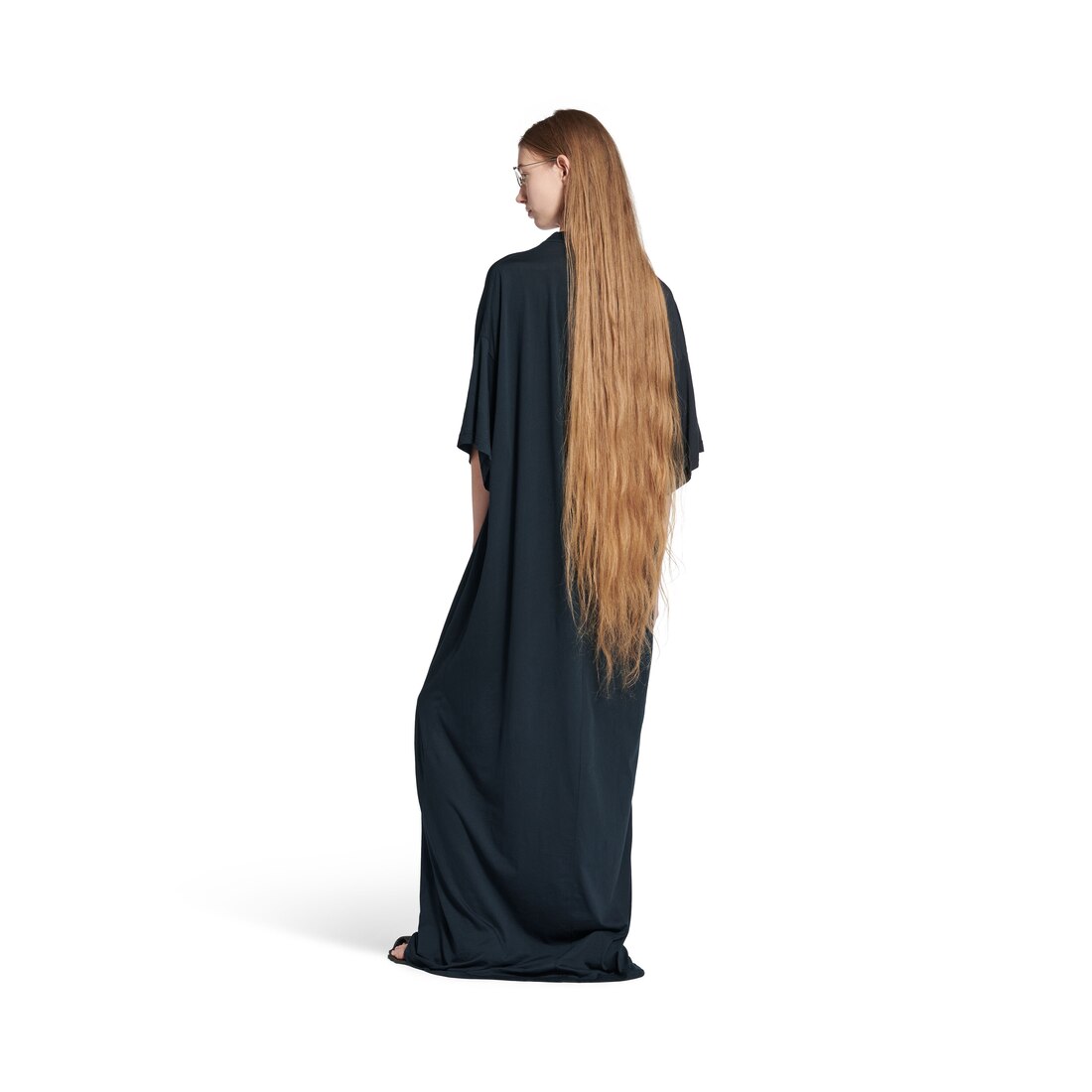 ワンピース BALENCIAGA COCOON MAXI DRESS IN JERSEY Cocoon cotton jersey Maxi Dress BALENCIAGA - Nugnes1920
