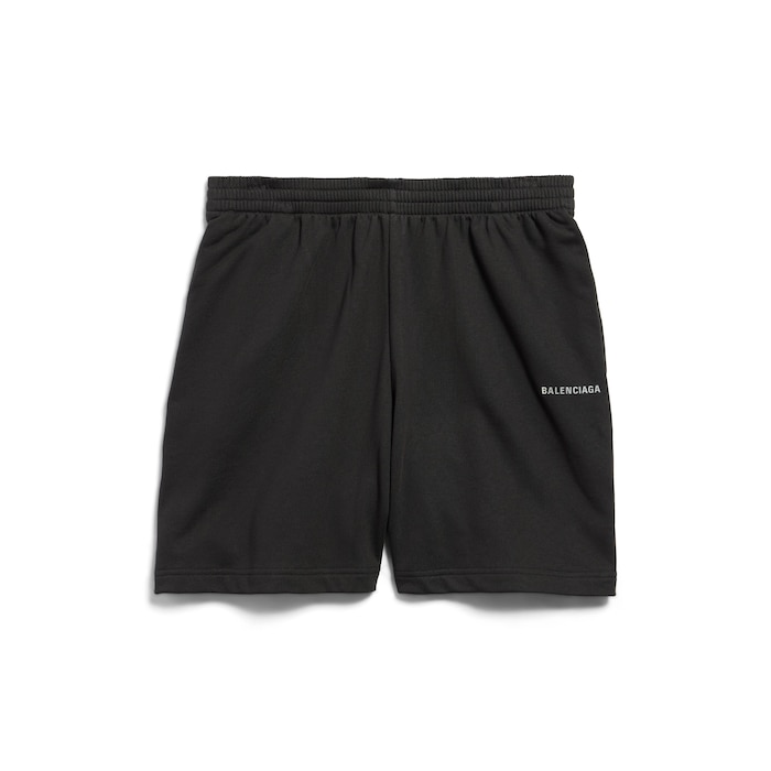 balenciaga back sweat shorts