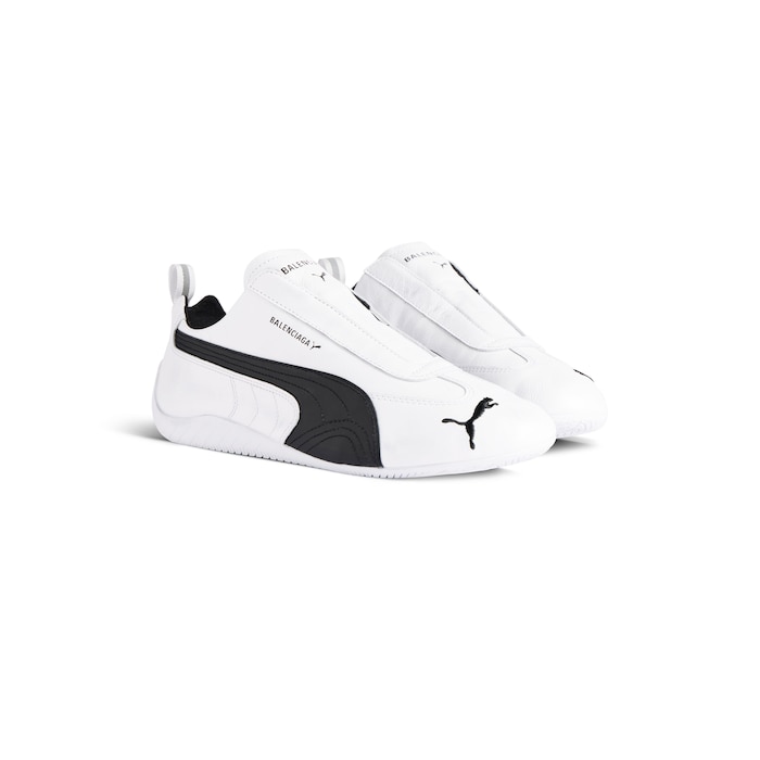 speedcat en cuir balenciaga