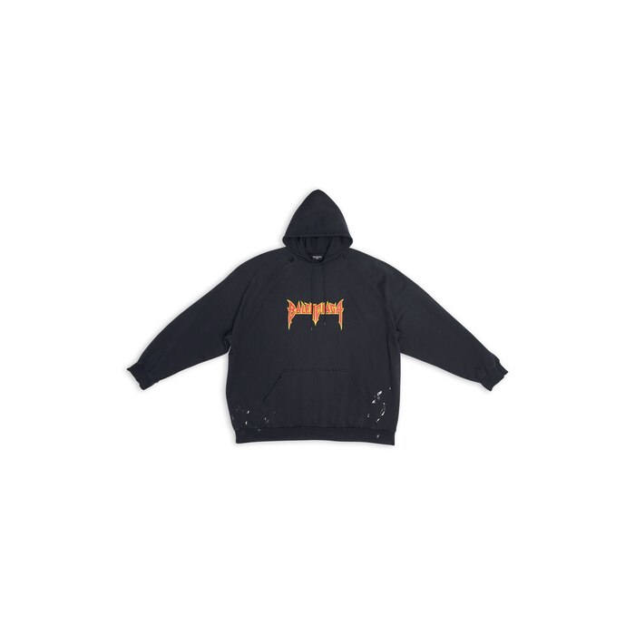 metal hoodie oversized