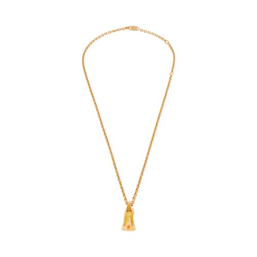 keyholder thin honey necklace 