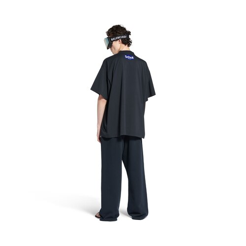 balenciaga i scholl oversized t-shirt