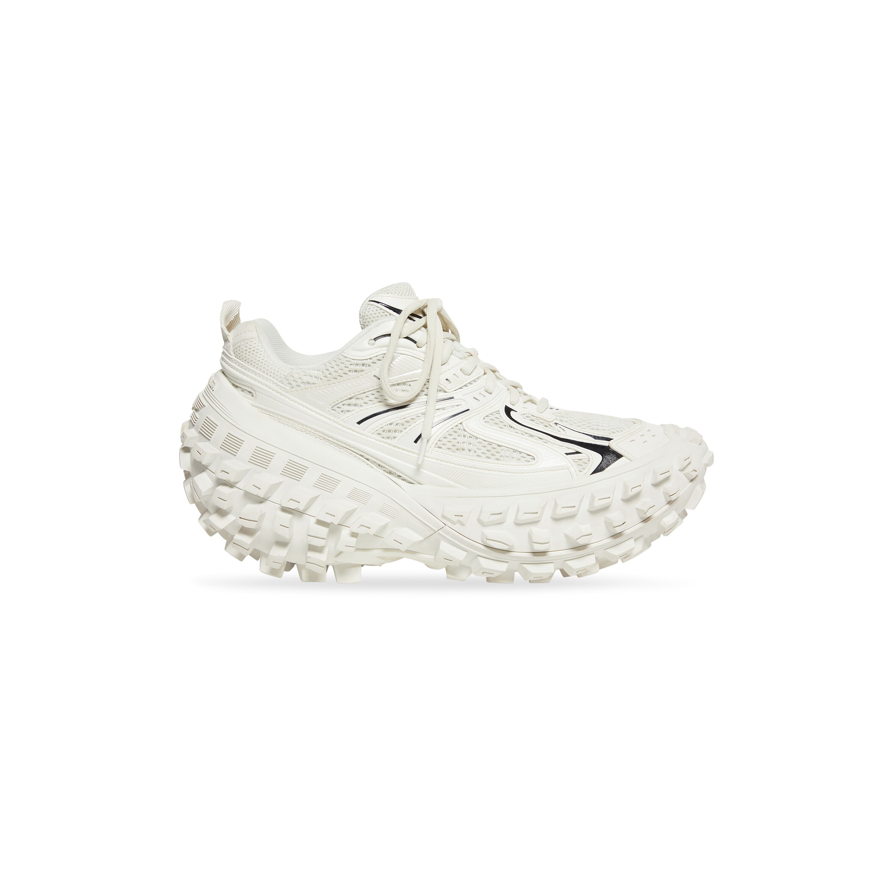 Women's Bouncer Sneaker in Light Beige | Balenciaga CA