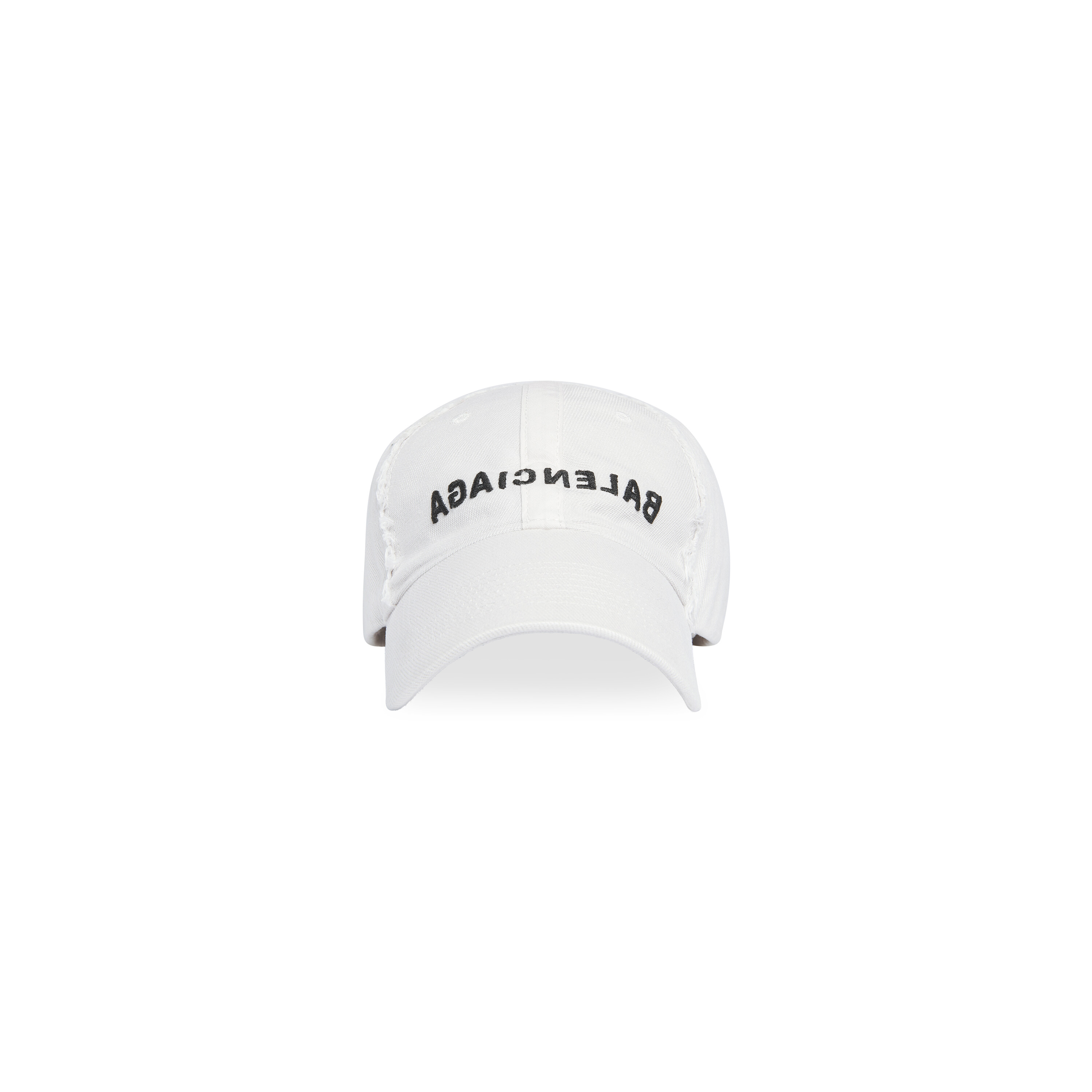 BALENCIAGA baseball cap with Political Destr logo  Black  Balenciaga hat  661884 310B2 online on GIGLIOCOM