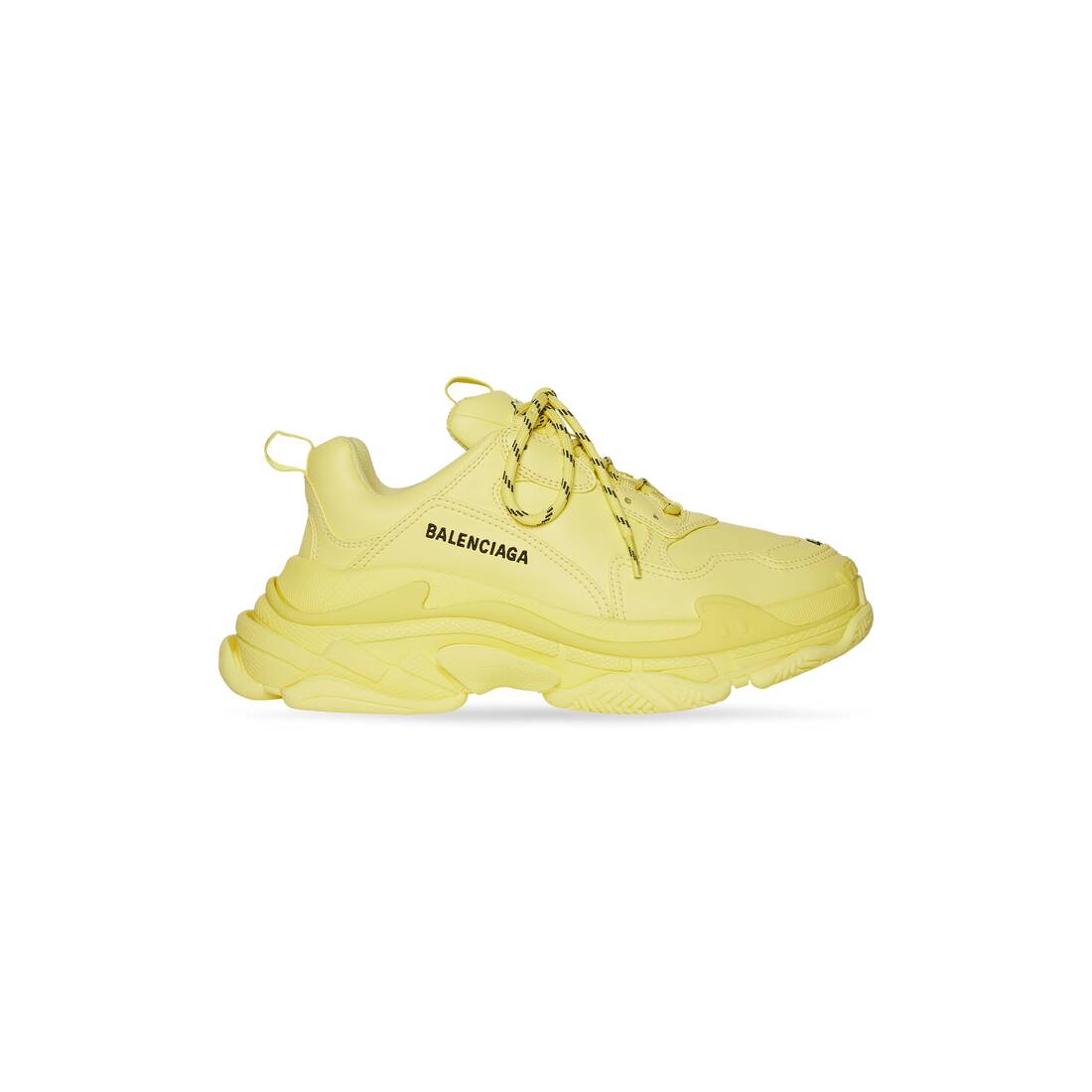 Men's Triple S Sneaker in Yellow