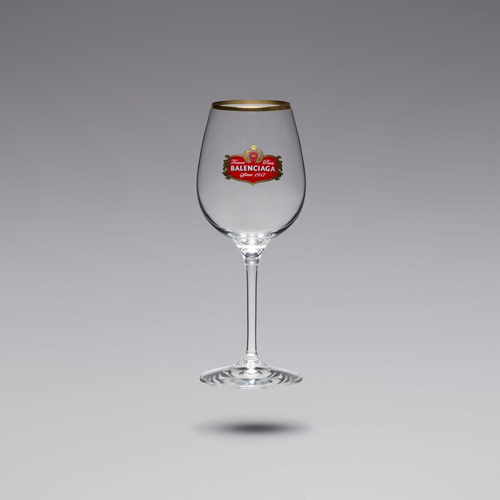 wine glasses gold