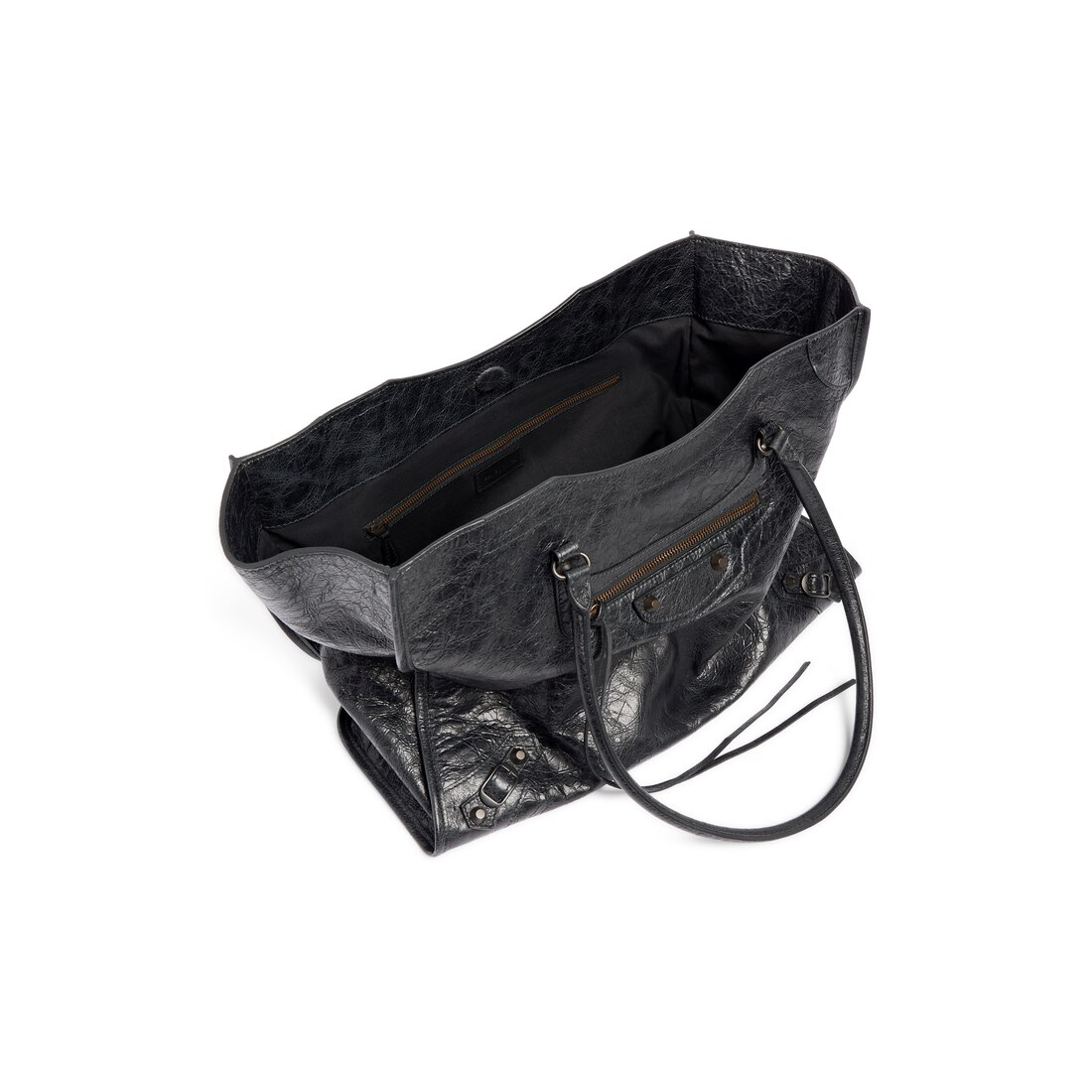 Women's Le City Tote Bag Medium in Black | Balenciaga NL